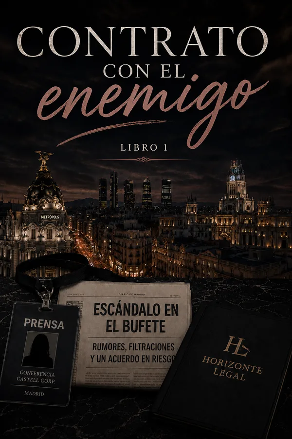 Portada de Contrato con el enemigo, libro 1 de la trilogía Contratos peligrosos